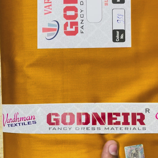 Mustard Yellow Jaam Cotton Fabric