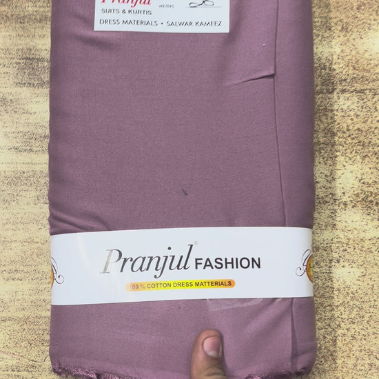  Pyazi Dark Pranjul Rayon Cotton Fabric
