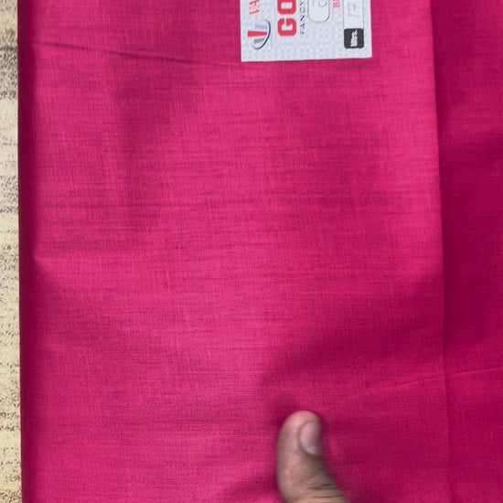 Gajri Jaam Cotton Fabric