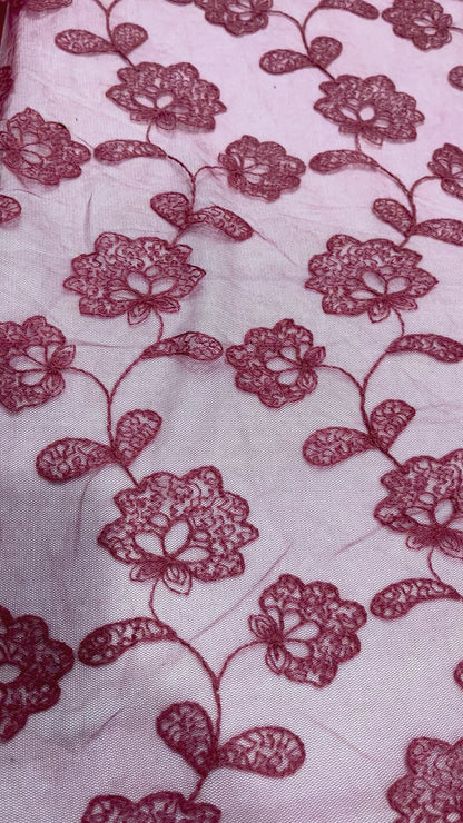 Nylon Net Dyed Fabric