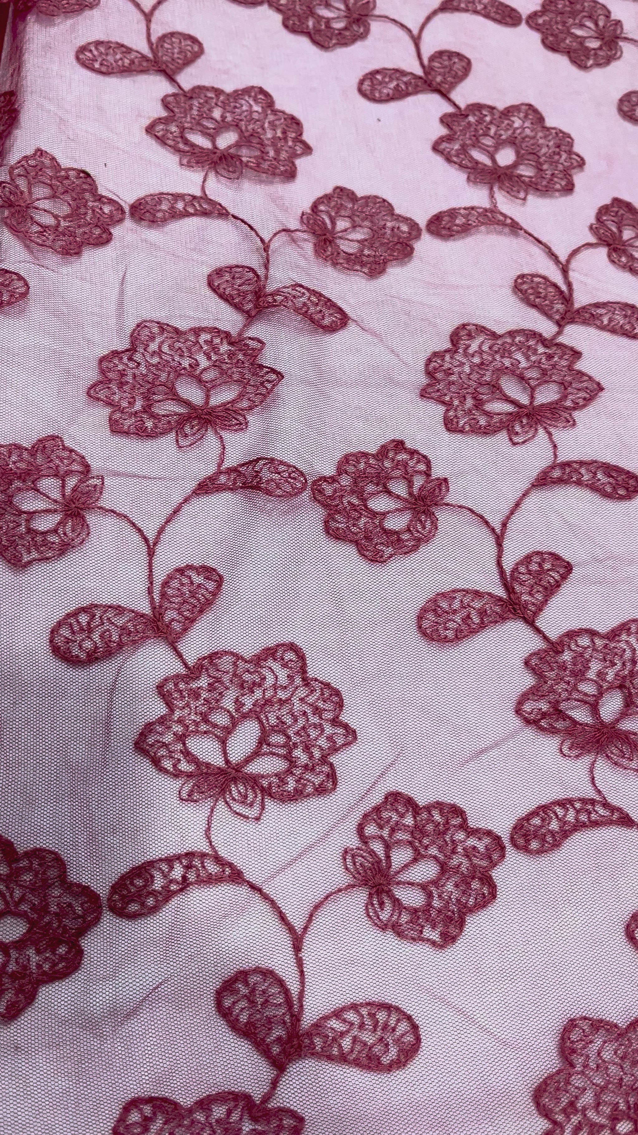 Nylon Net Dyed Fabric
