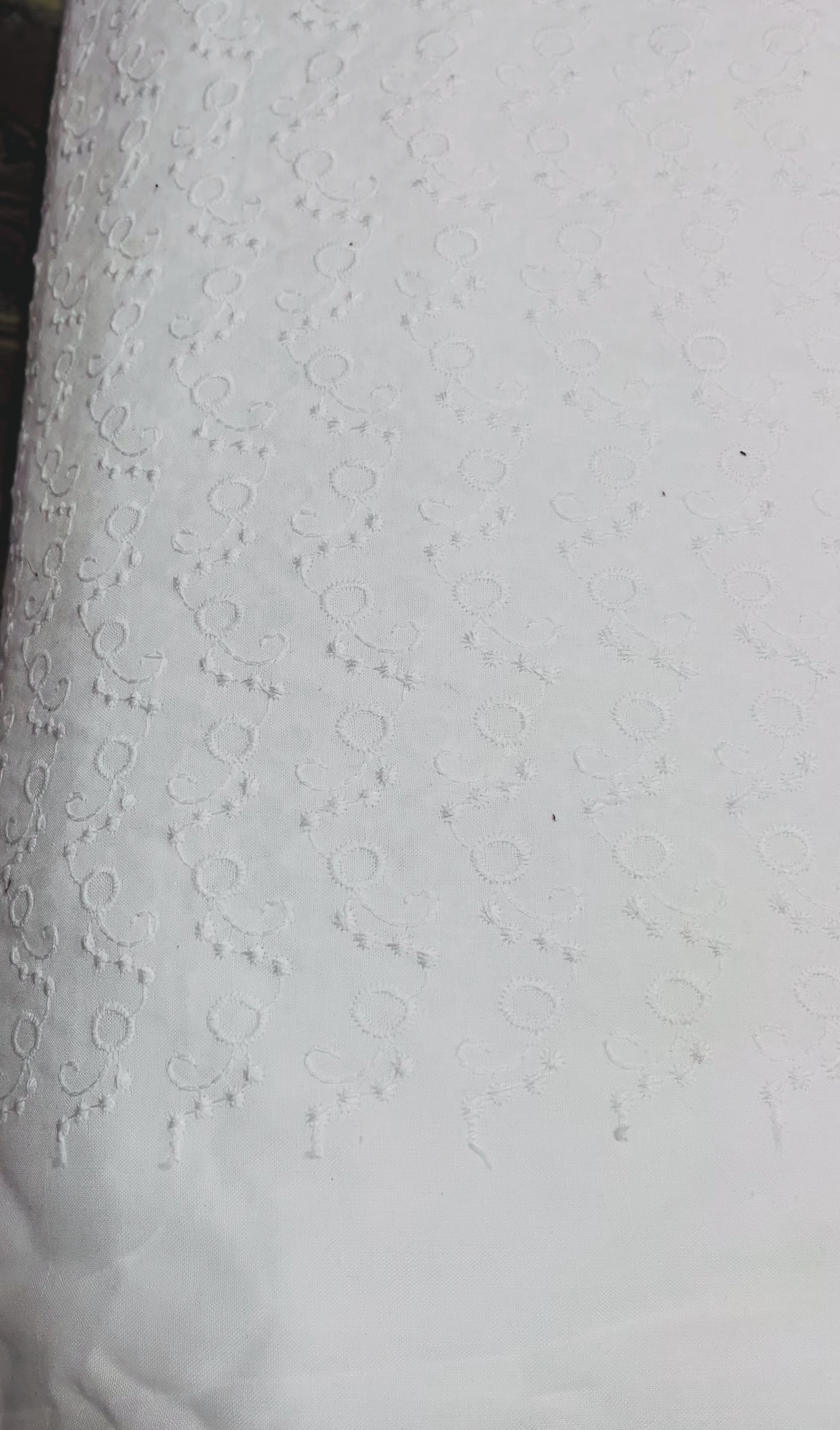Cotton All Over Chikankari Fabric