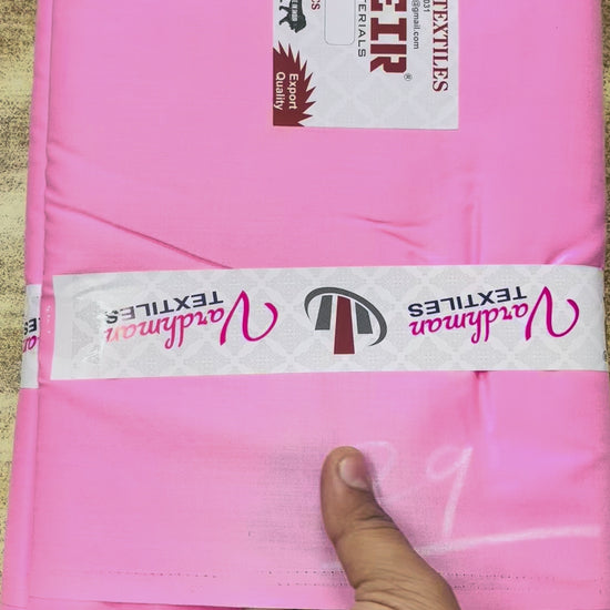 Baby Pink Poly Cotton Fabric