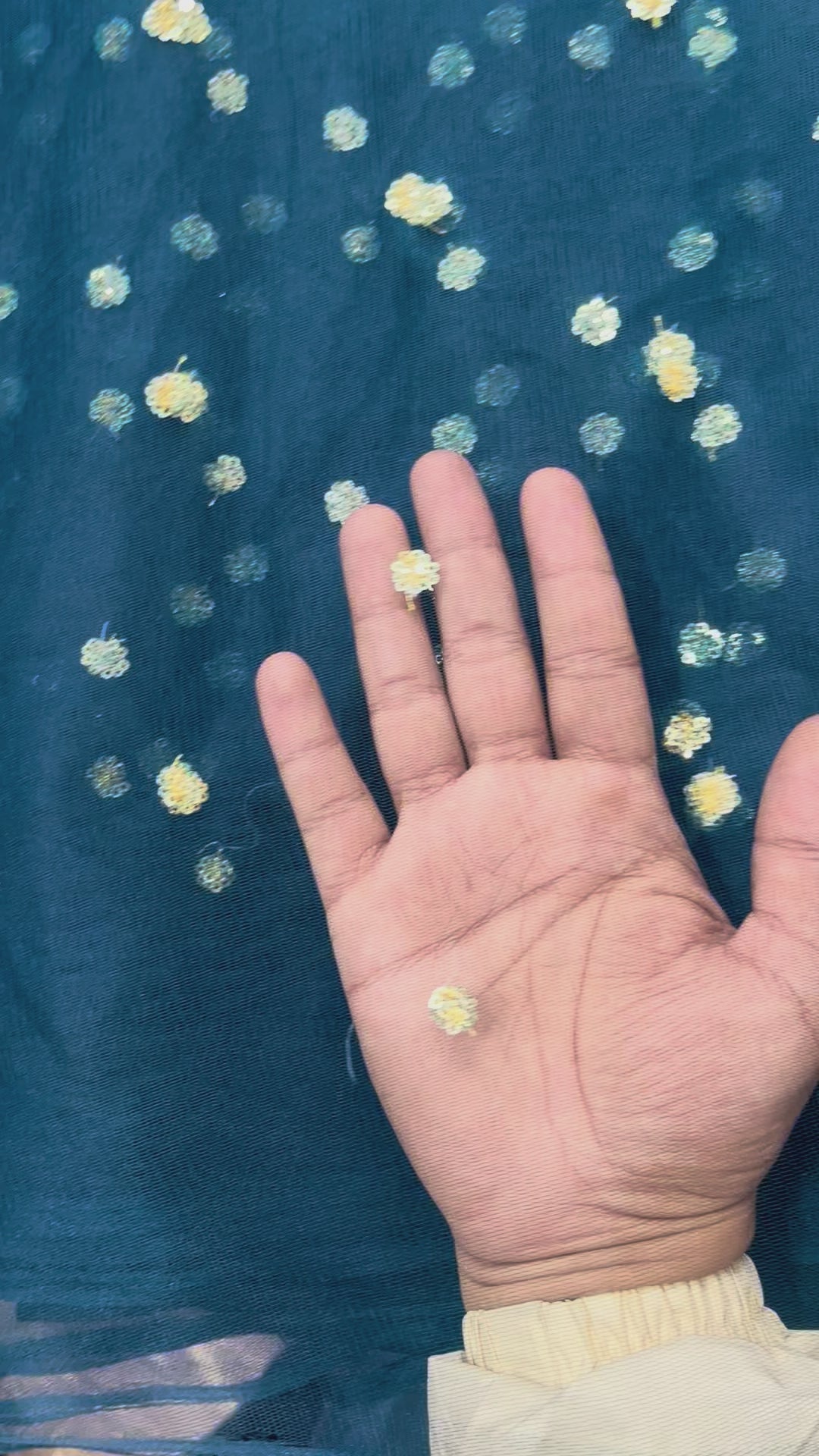 Diesel Butti Net Fabric