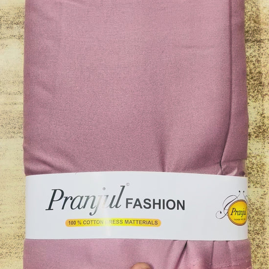 Pyazi Onion Pranjul Rayon Cotton Fabric