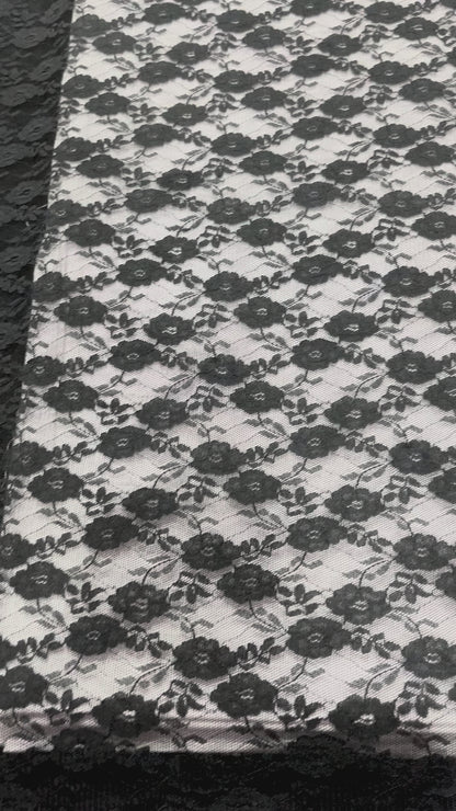  Nylon Net Dyed Fabric