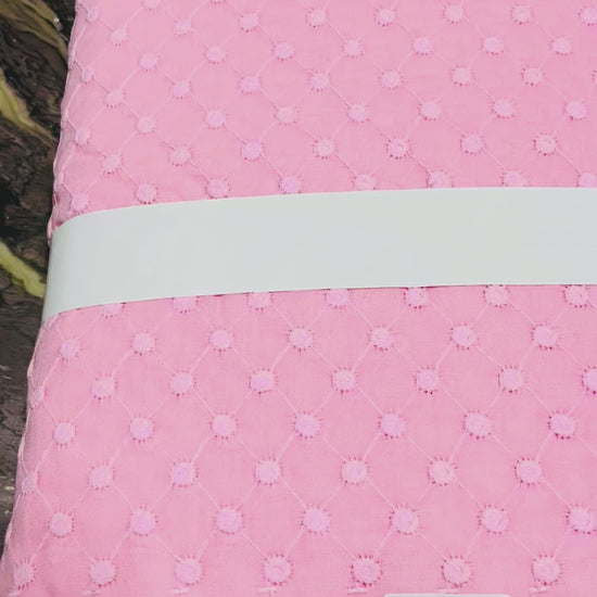 Cotton All Over Chikankari Fabric